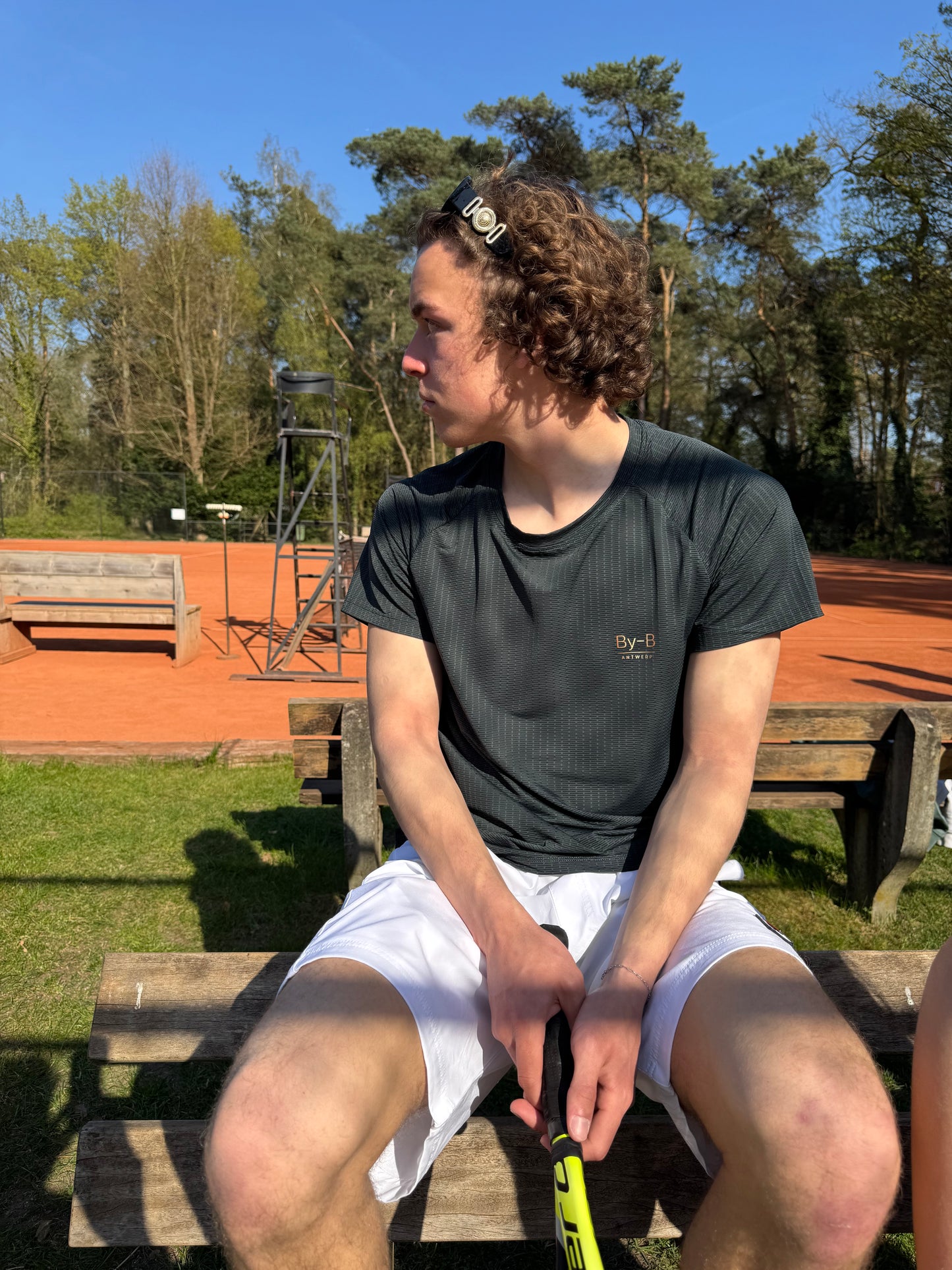 T-shirt man groen