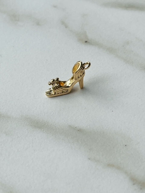 Bedel pumps goud