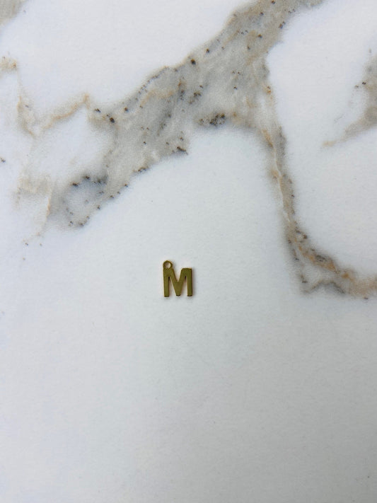 Bedel Letter M goud